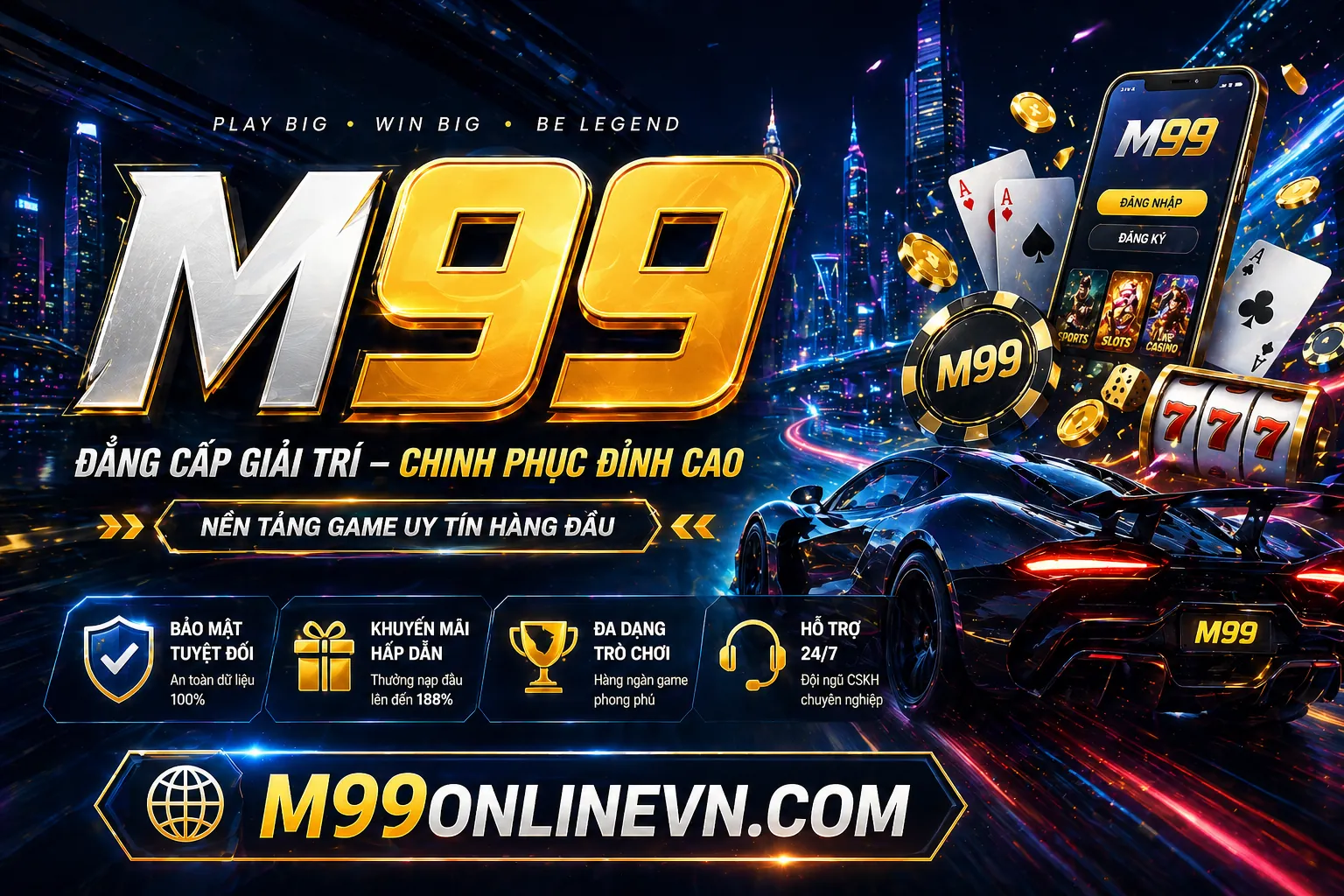 Banner khuyến mãi độc quyền tại 3win Chính Thức